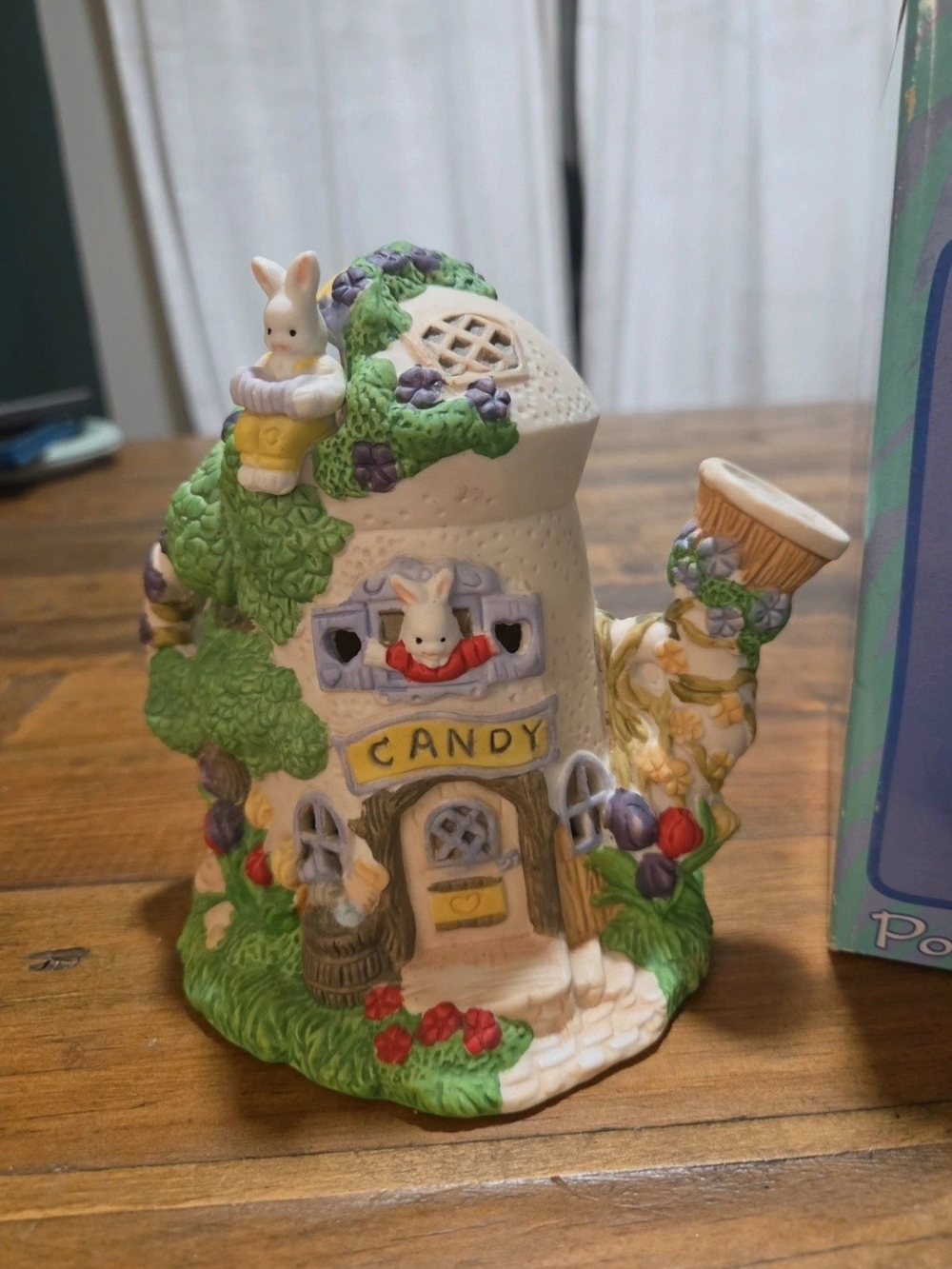 Easter Jubilee porcelain bunny house